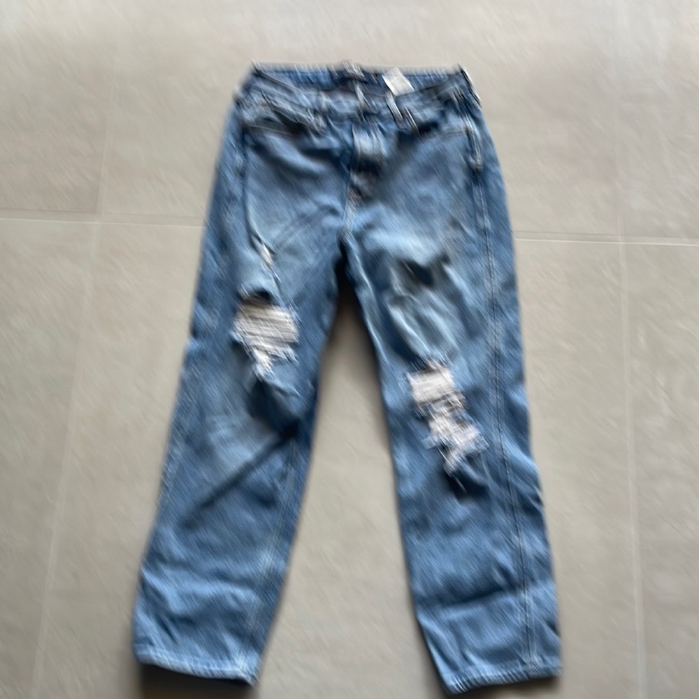 Hollister junior girls jeans, light blue, size 7S, 28/25
